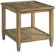 Hammary® Astor Burnished Clear Rectangular End Table-0