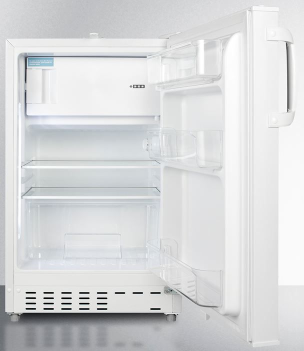 Summit® 2.7 Cu. Ft. White Under the Counter Refrigerator-3