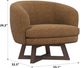 Emerald Home Moira Copper Cocoa Swivel Accent Chair-2
