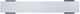 Century® Customizable Aria Oxford White Console Table with Brownstone Legs -1