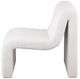 Coaster® Drayton Ivory Upholstered Curved Accent Chair-2