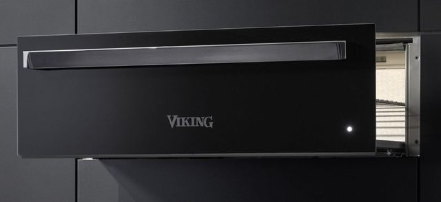 Viking® RVL 30" Black Warming Drawer-2
