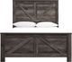 Signature Design by Ashley® Wynnlow Gray Queen Crossbuck Panel Headboard-4