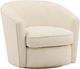Dovetail Furniture Marin Cream Swivel Chair-0