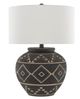 Currey & Company Tattoo Brewed Latte/Molé Black Table Lamp-0