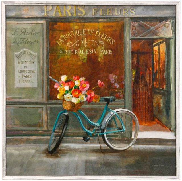 Stylecraft French Flowershop Wall Art-0