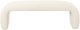 TOV Furniture Leigh Cream Channeled Bench-3
