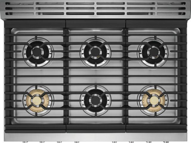 Frigidaire Professional® 36'' Smudge-Proof® Stainless Steel Pro Style Dual Fuel Range-3