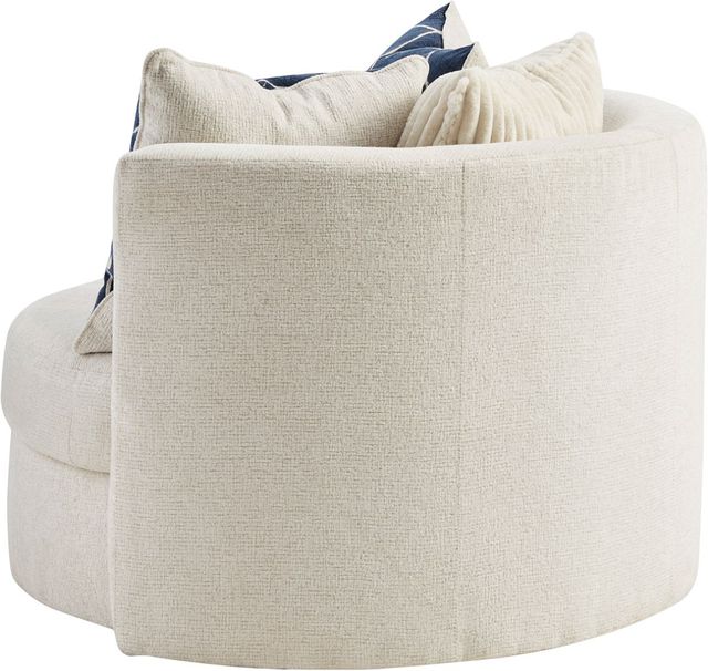 Ashley® Padova Ivory Swivel Accent Chair-3