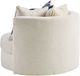 Ashley® Padova Ivory Swivel Accent Chair-3