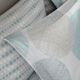Olliix by Madison Park Essentials Aqua Twin Knowles Complete Comforter and Cotton Sheet Set-5
