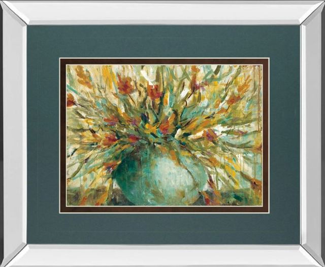 Classy Art Grande Bouquet by Pasion, W. Mirror Framed Wall Art-0