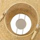 A & B Home Beige Large Bamboo Lantern-2