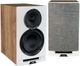 ELAC Uni-Fi Reference White/Oak 6.5" Bookshelf Speakers-1