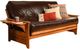 Kodiak Furniture Phoenix Barbados/Oregon Trail Java Full Futon with Mattress-0