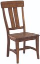 Intercon District Copper Splat Back Side Chair with Wood Seat-0