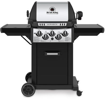 Broil King® Monarch™ 390 Series 3-Burner Black Freestanding Liquid Propane Gas Grill-0