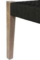 Armen Living Rhett Black/Natural Outdoor Bench-4