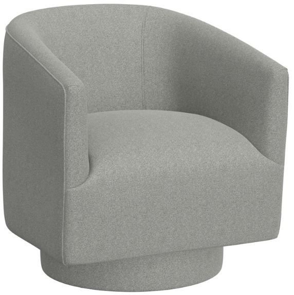 Emerald Home Brylee Gray Swivel Chair-0