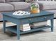 John Thomas Furniture® Destinations Spencer Ocean Blue Coffee Table-4