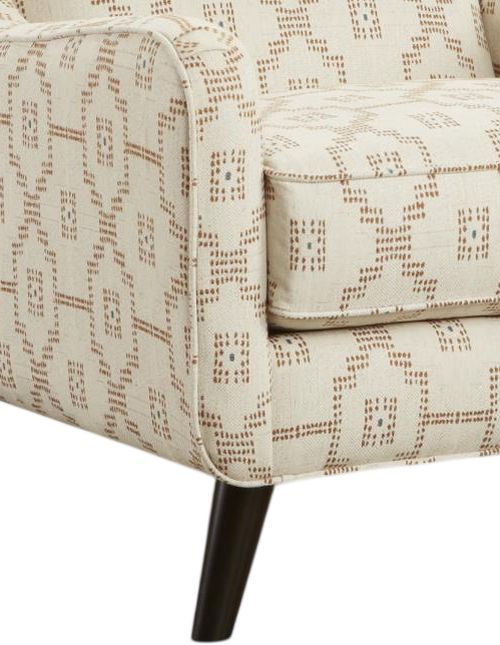 Fusion Furniture Handwoven Seville Paprika Accent Chair-2