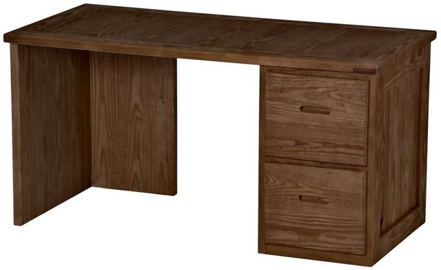 Crate Designs™ Furniture Brindle Lacquer Top Desk-0