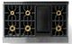 Viking® 7 Series 48" Slate Blue Pro Style Dual Fuel Range with 12" Griddle-4