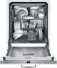 Bosch® 800 Series 24" Built In Dishwasher-Panel Ready-2