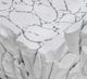 Uttermost® Teak Root White Bunching Cube Ottoman-4