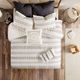 Olliix by INK+IVY Grey Sofia Embroidered Decorative Pillow-3