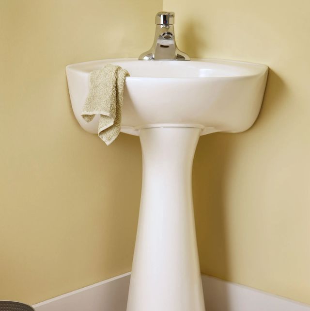 American Standard Cornice White Center Hole Only Pedestal Sink Top-2