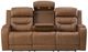 Signature Design by Ashley® Knightington Caramel Power Reclining Sofa with Audio Seating-2
