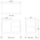 Bramble Customizable Ligna Bar Cart-1