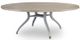 Century® Maison '47 Polished Nickel Round 71" Dining Table-0
