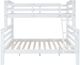 Powell® Porter White Twin/Full Bunk Bed-3