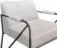International Furniture Direct Lotus Ecru Beige Armchair-1