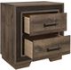 Homelegance® Ellendale Rustic Dark Ebony/Mahogany Nightstand-3