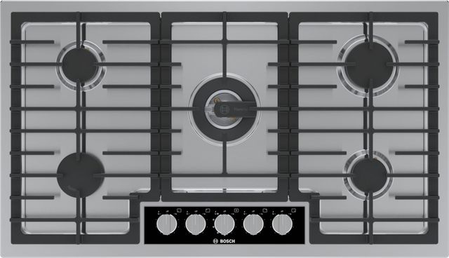 Bosch Benchmark™ Series 36" Stainless Steel Gas Cooktop-0