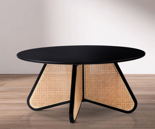 Meridian Furniture Butterfly Black/Brown Coffee Table-3