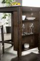Furniture of America® Lescles 3-Piece Dark Cherry/Gray Counter Set-3
