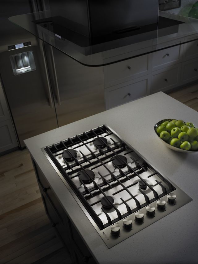 JennAir® 36" Stainless Steel Natural Gas Cooktop-1
