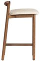 Four Hands Baden Alcala Wheat/Sienna Brown Counter Stool-2