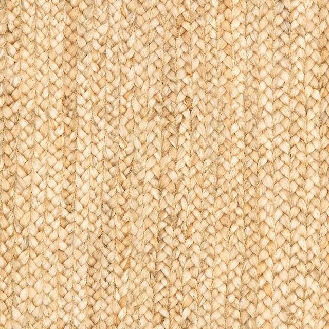 LR Home Classic Jute Natural 5'x8' Area Rug-4
