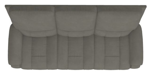 La-Z-Boy® Greyson Blue Grey Leather Manual Reclining Sofa-4