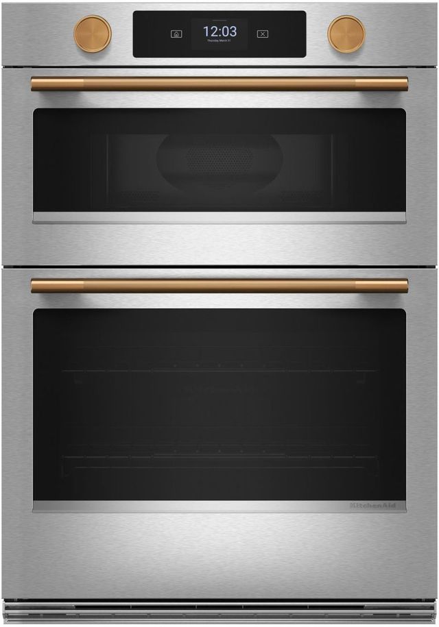 KitchenAid® 30'' Bronze Double Wall Oven and Microwave Combo Handle and Knob Kit-2