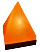 A & B Home Himalayan Salt Lamp with Pyramid Shape and Wooden Base-2