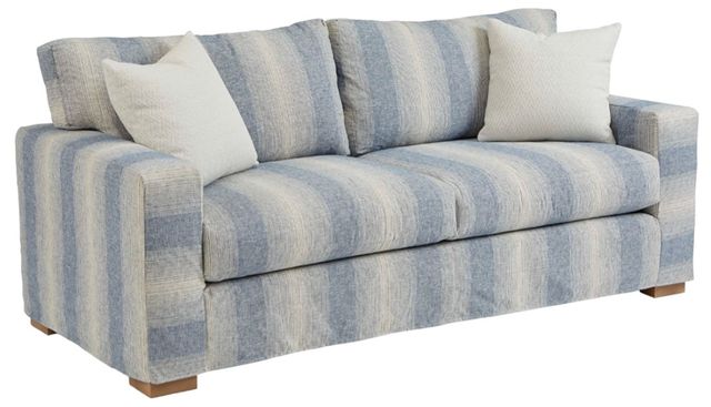 Four Seasons Customizable Spencer 2-Seat Slipcovered Sofa-0