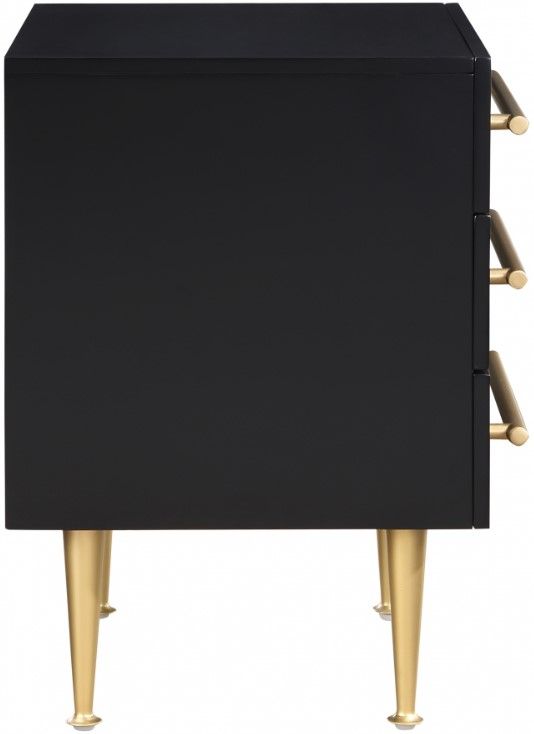 Meridian Furniture Marisol Black Nightstand-3