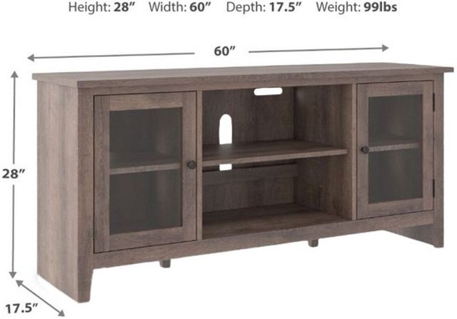 Signature Design by Ashley® Arlenbry Gray TV Stand-4
