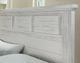 Vaughan-Bassett Sawmill Saddle Alabaster Two Tone King Louver Bed-2